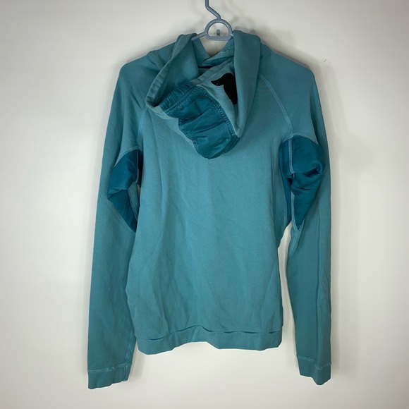 Free City Life Nature Love Blue Hoodie Pullover Sweater Pockets Women’s Size 1 - Picture 2 of 12